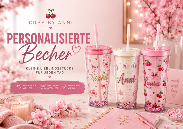 Personalisierte Becher: kleine Lieblingsstücke, die jeden Tag schöner machen